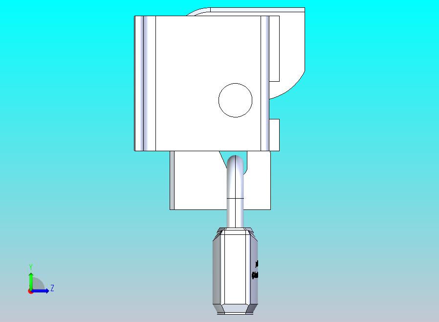 简单的自动门闩锁