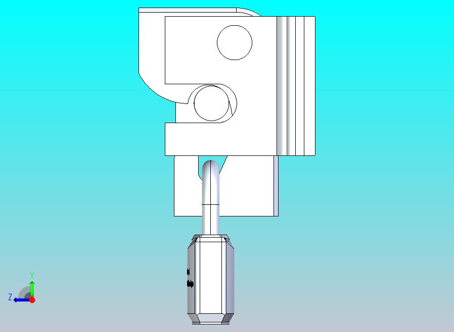 简单的自动门闩锁