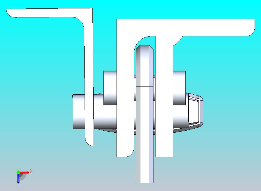 简单的自动门闩锁