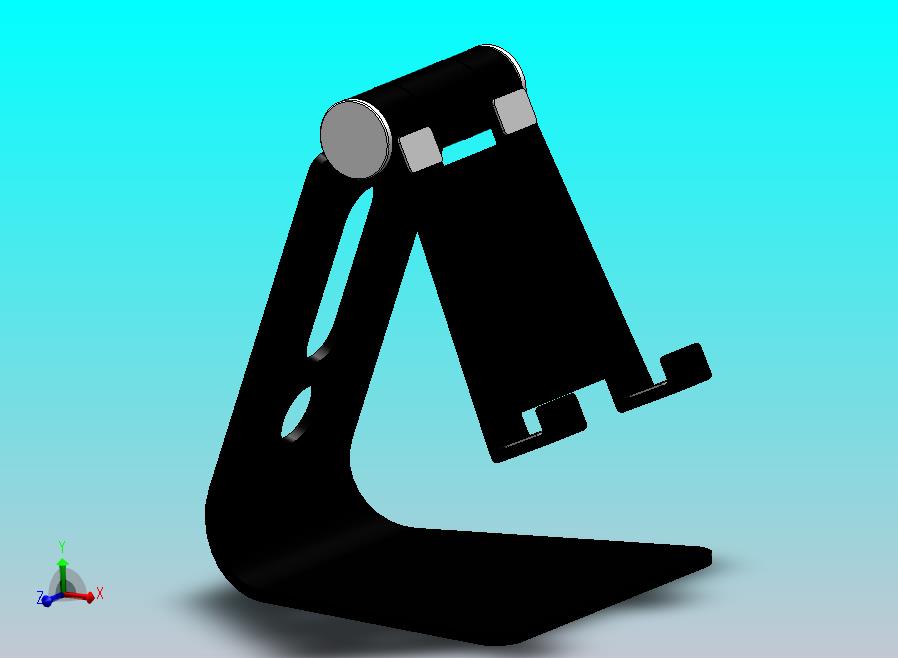 可调节手机支架