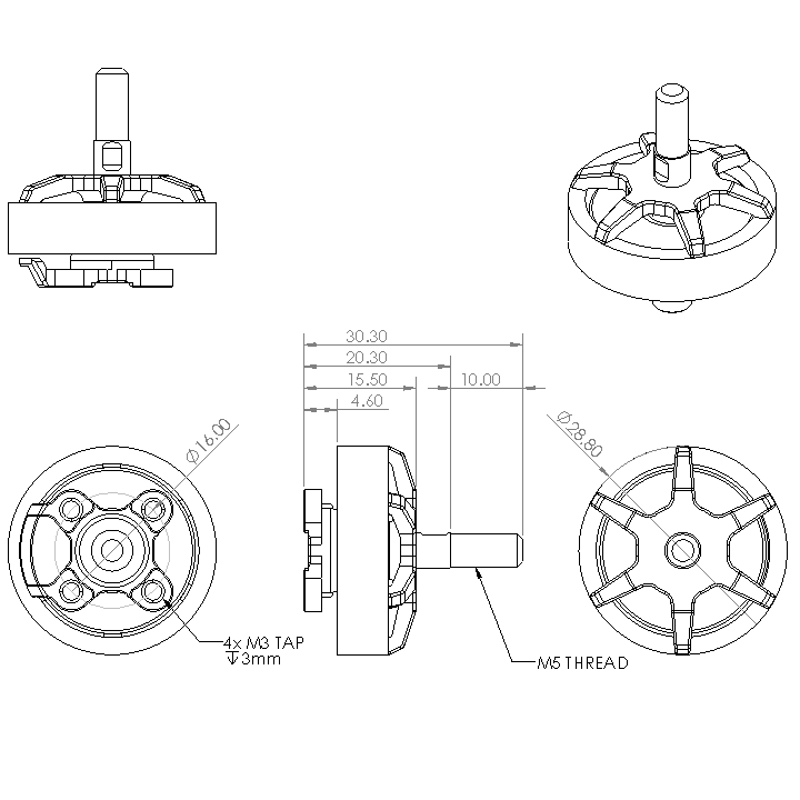 皮带传动 2305 - 2400kv