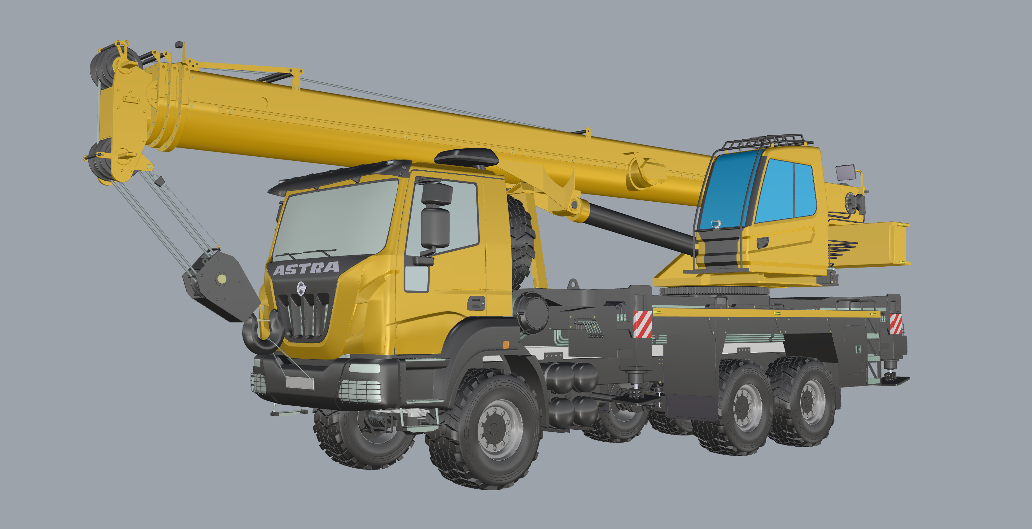 依维柯 ASTRA 移动式起重机