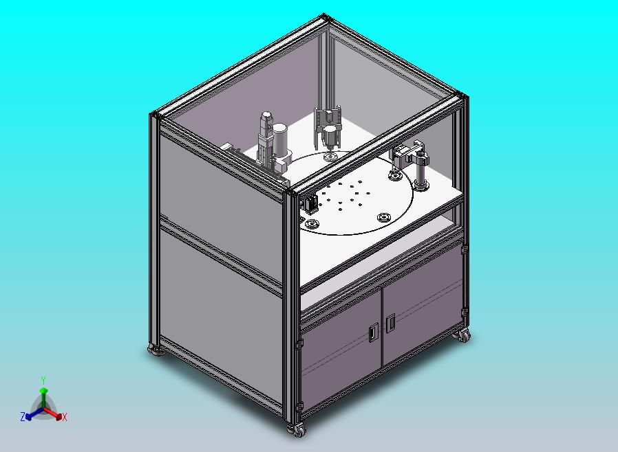 塑胶盖贴标签去料去毛边设备