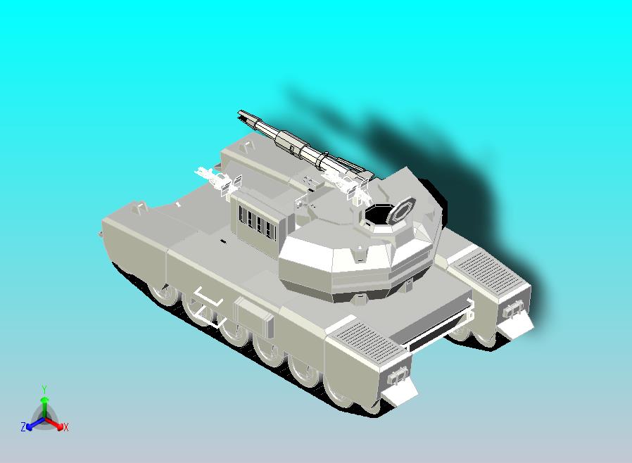USC TANK坦克模型