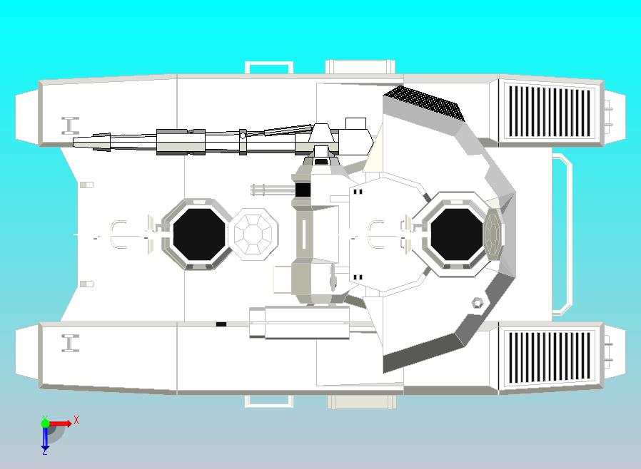 USC TANK坦克模型