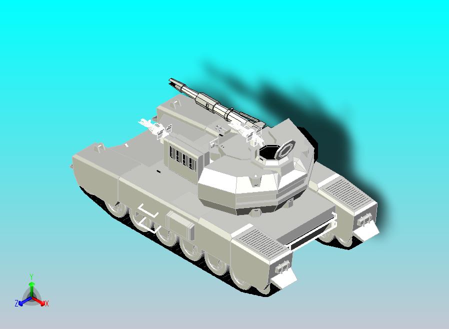 USC TANK坦克模型