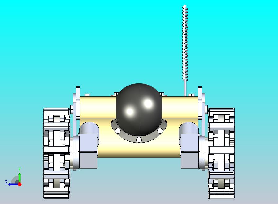 履带式坦克机器人SW2016