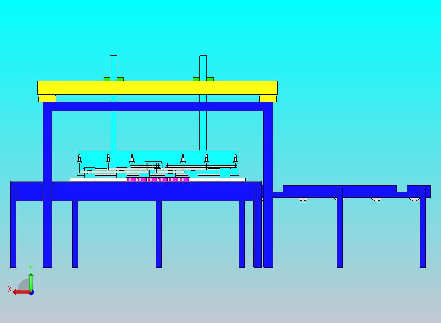任意变距植杯移栽方案
