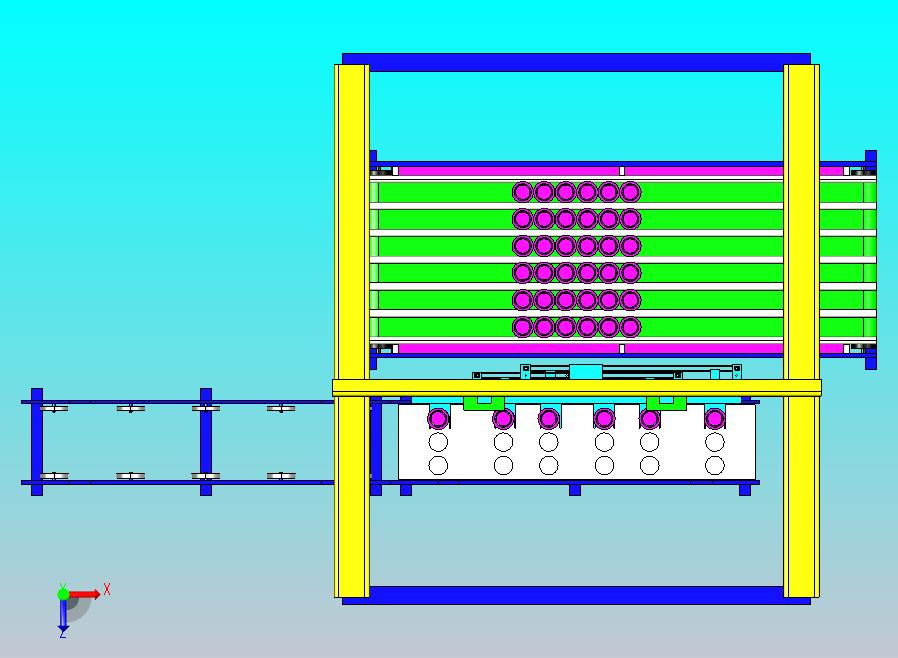 任意变距植杯移栽方案