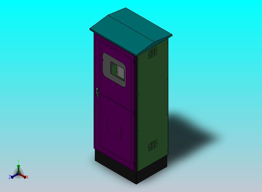 户外304不锈钢PLC控制柜