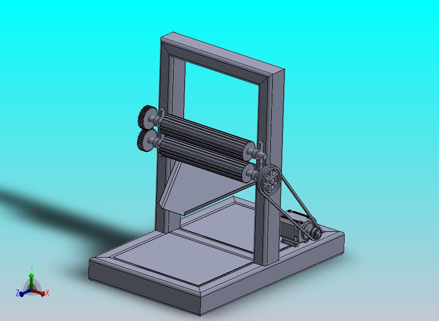 简易甘蔗提取机
