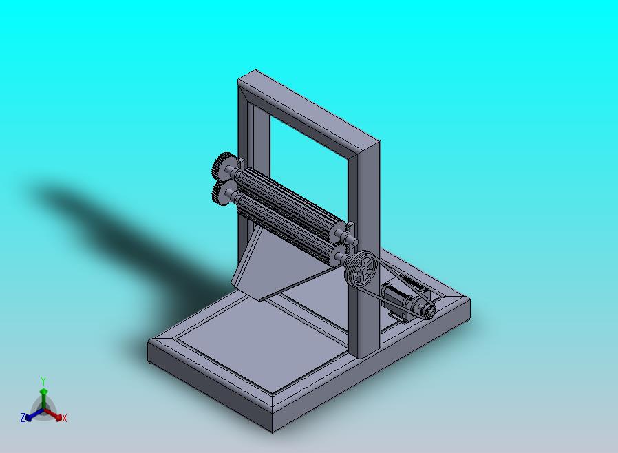 简易甘蔗提取机