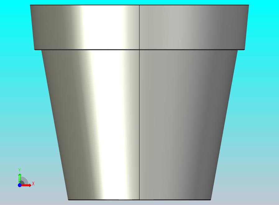 Verve Nurgul Matt深灰色塑料植物盆（直径）79cm，（高）70.2cm，230L