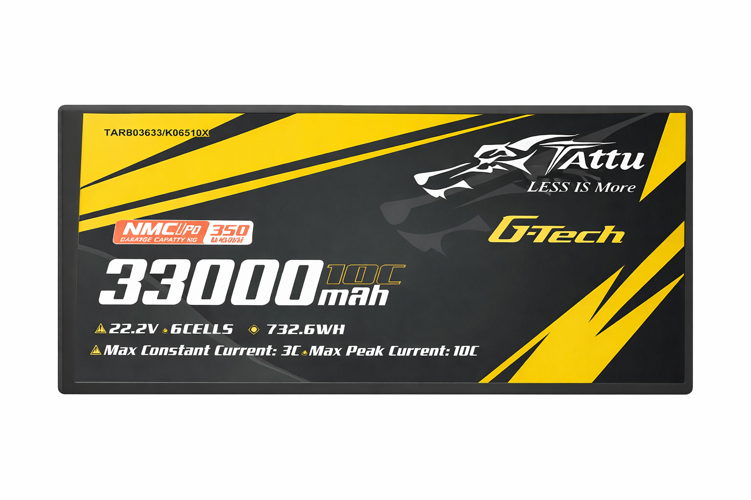Tattu 6s 33000 mah 脂肪电池