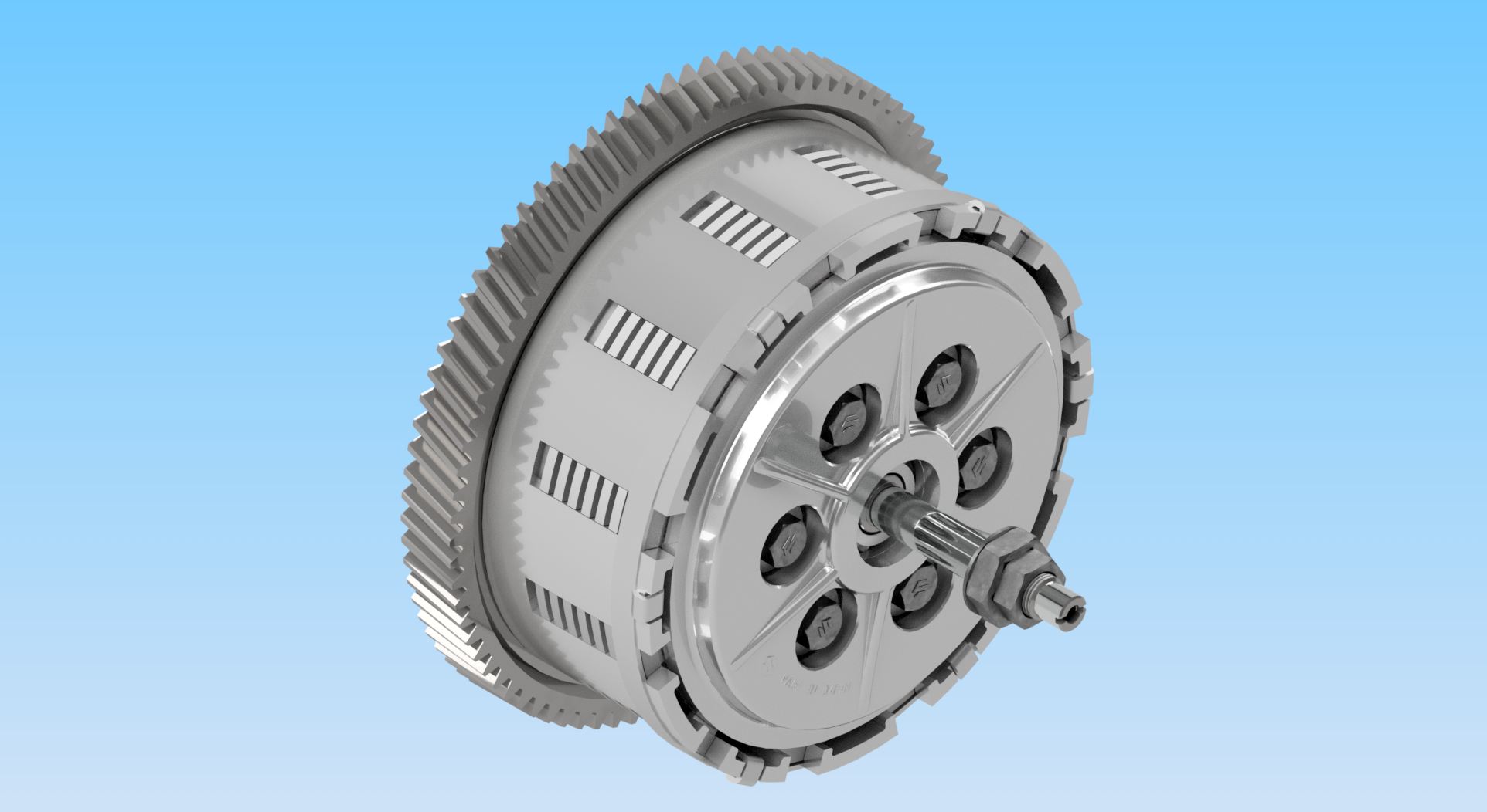 铃木GT750离合器