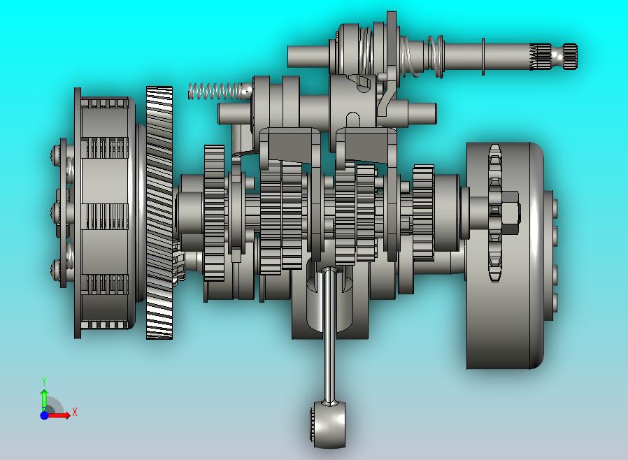 Minarelli P6 内部零件