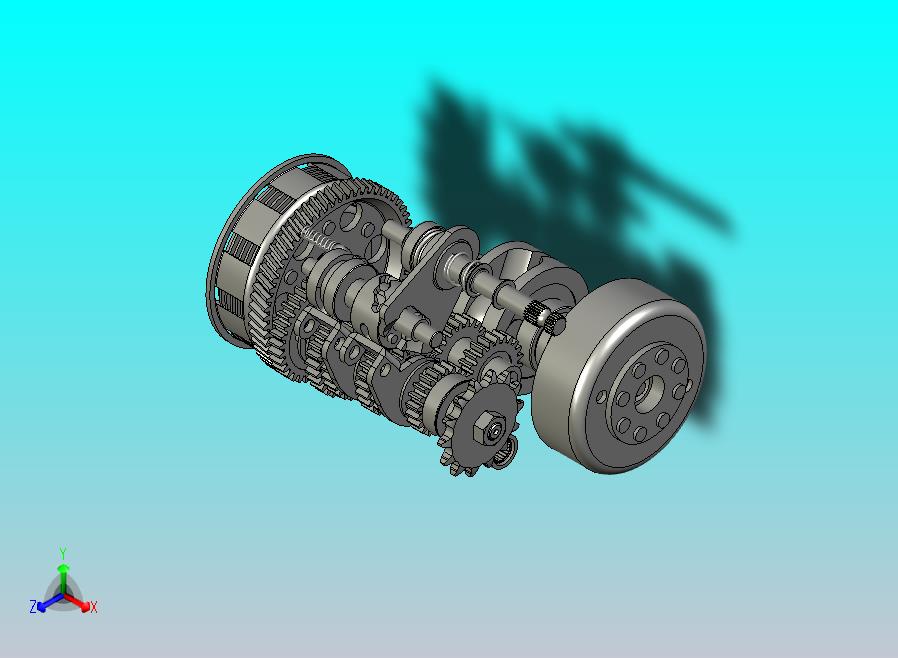 Minarelli P6 内部零件