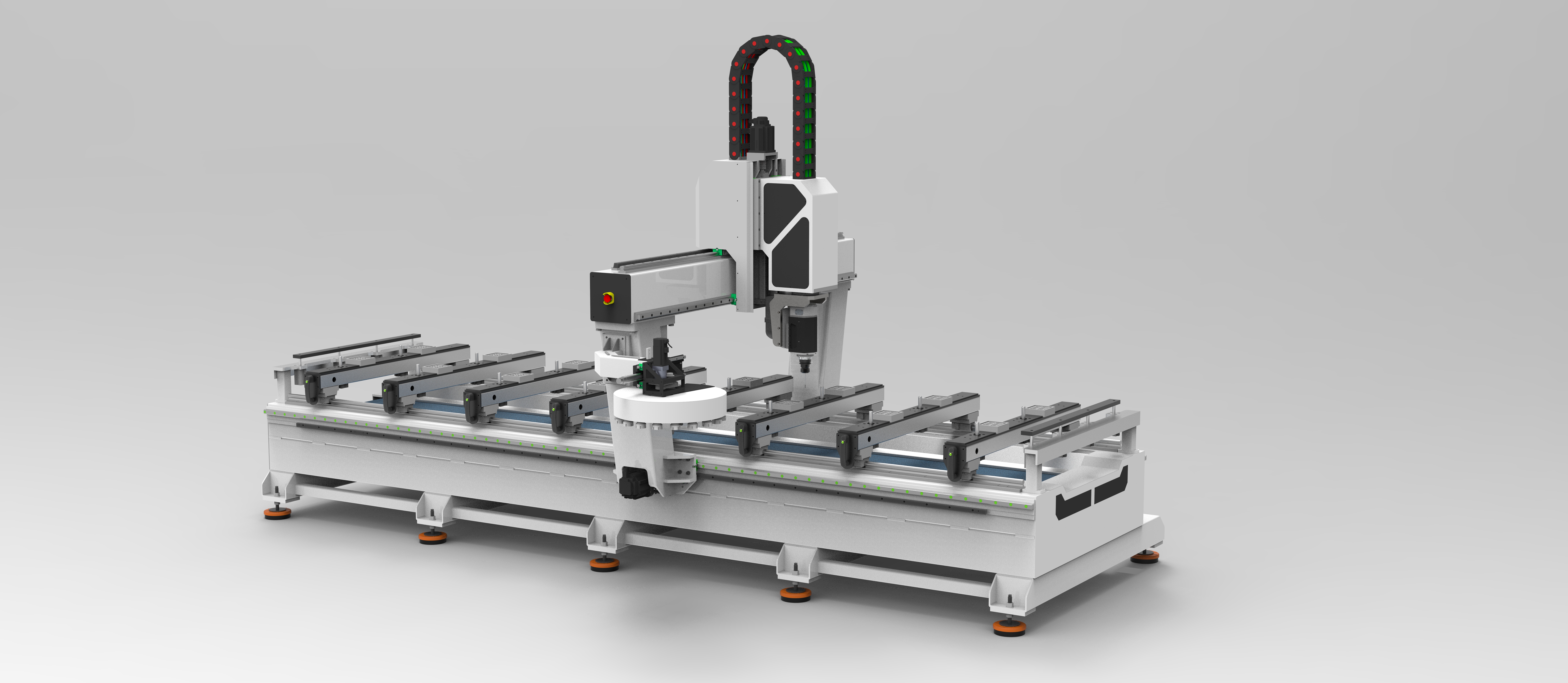 五轴数控加工中心