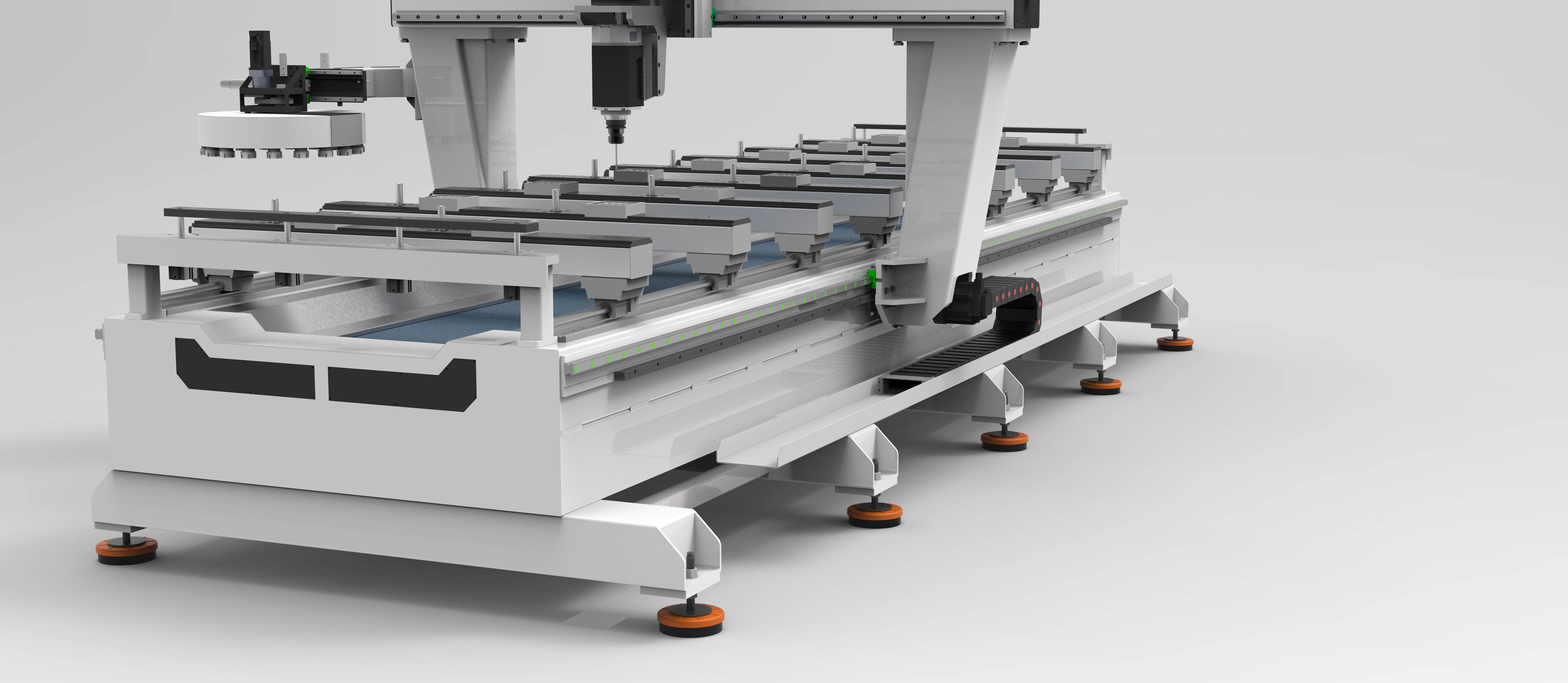 五轴数控加工中心