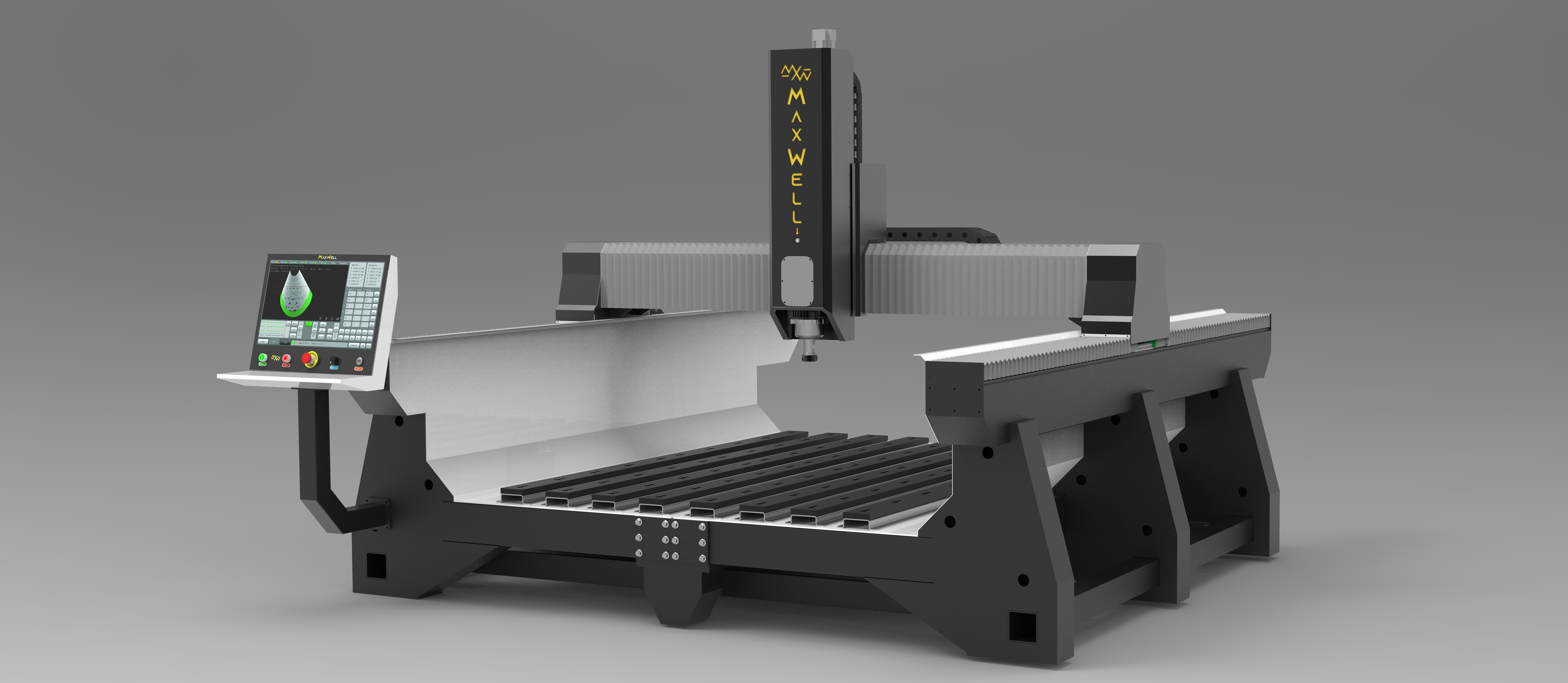 龙门式三轴数控机床