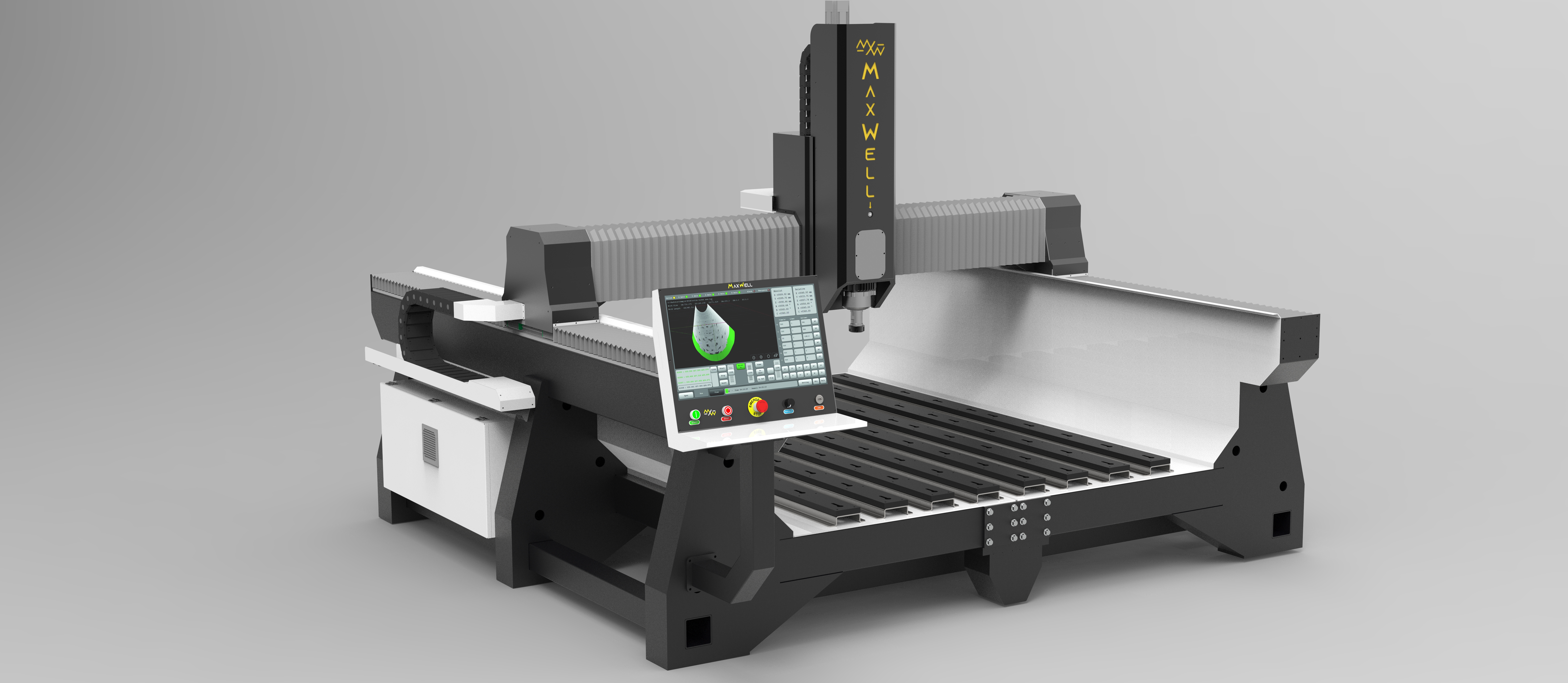 龙门式三轴数控机床