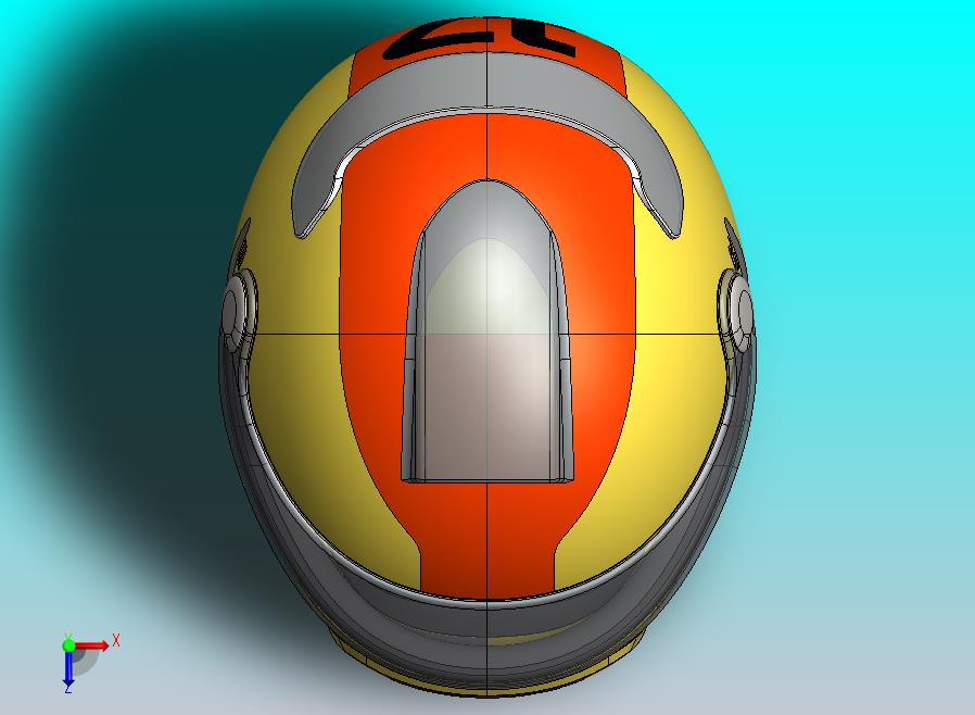 一级方程式赛车启发的赛车头盔