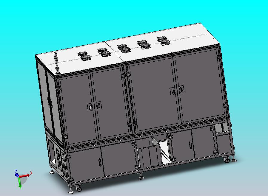 一款设备的机架