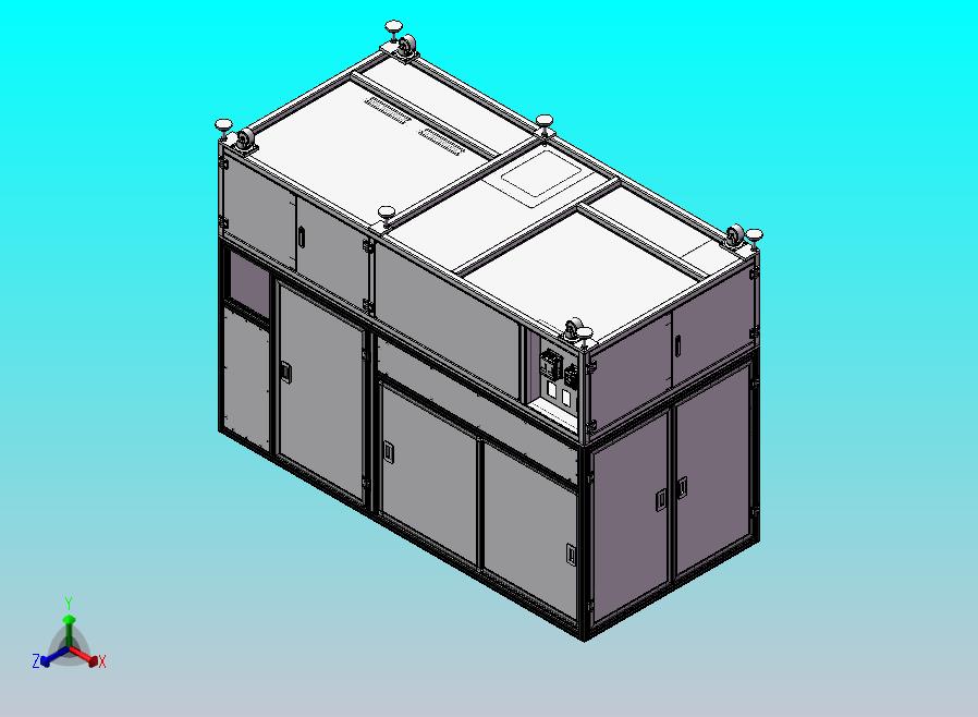 一款设备的机架