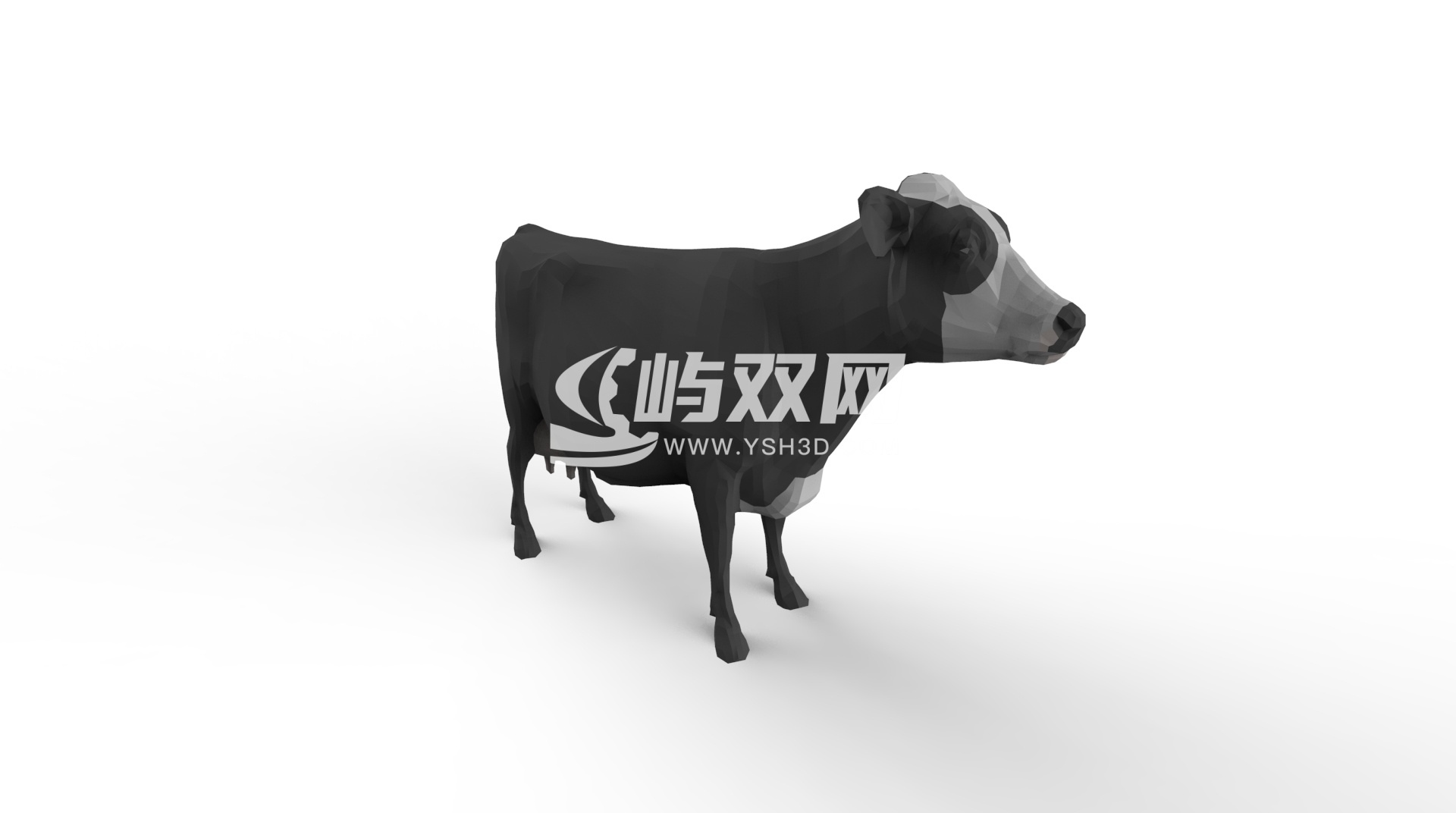 3D牛模型