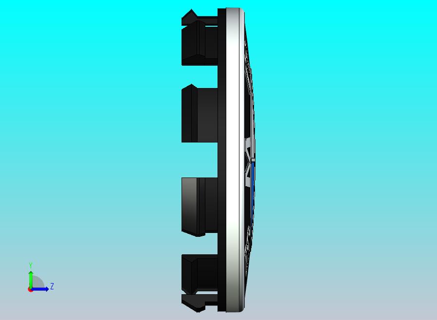 车轮中心轮毂盖盖