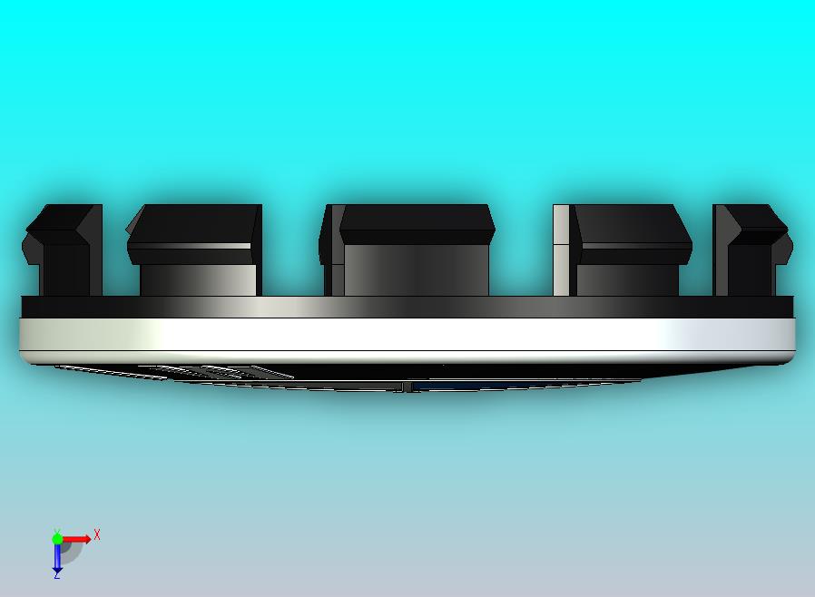 车轮中心轮毂盖盖