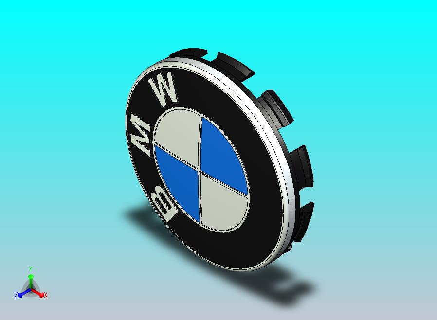 车轮中心轮毂盖盖