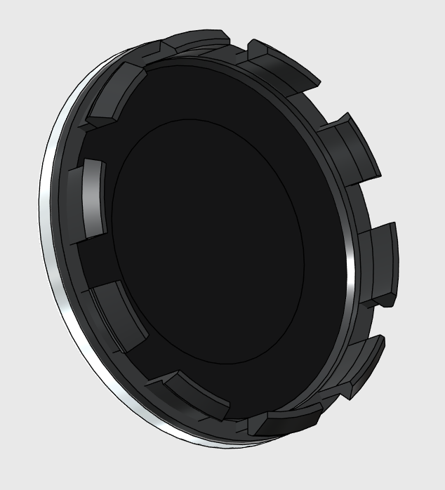 车轮中心轮毂盖盖