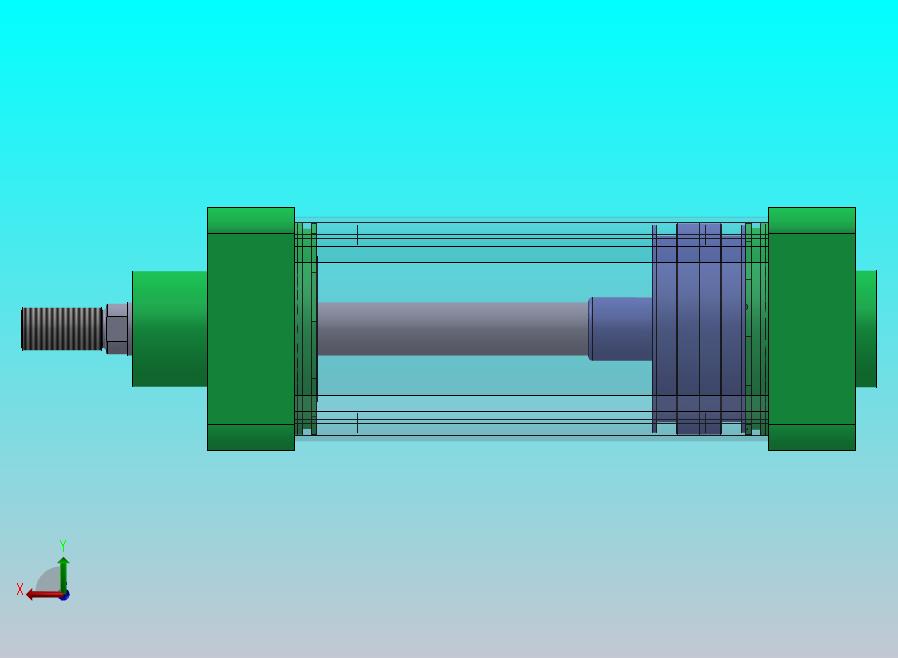 蓝色气动气缸r-100x25x160-1.snapshot.1