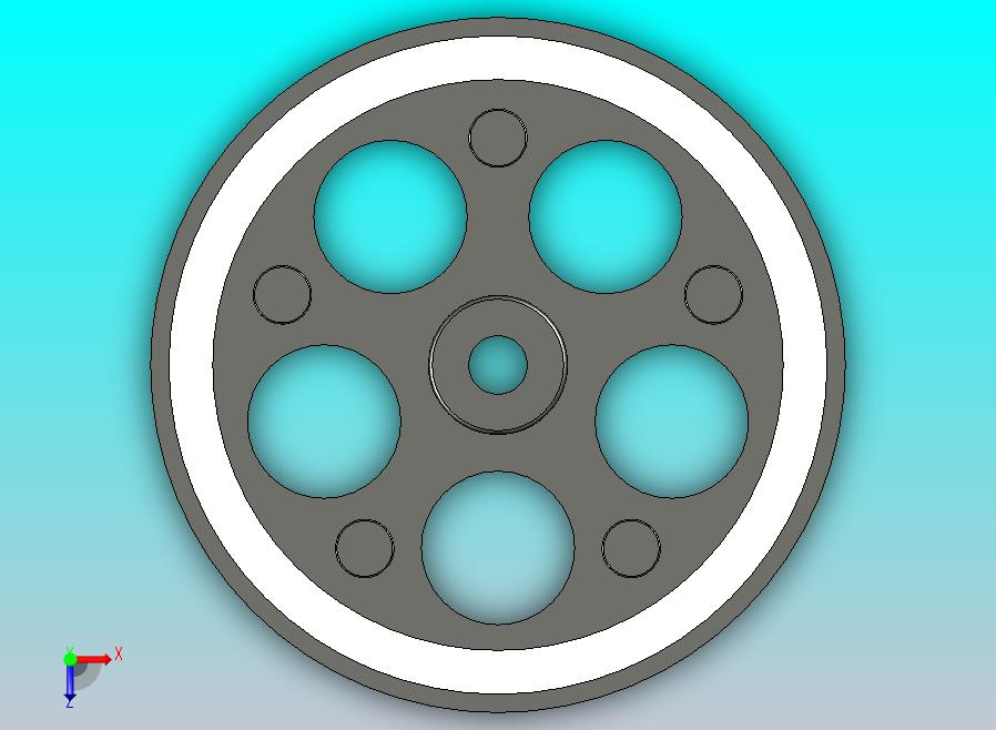 铝车轮V5 95mm（8mm）