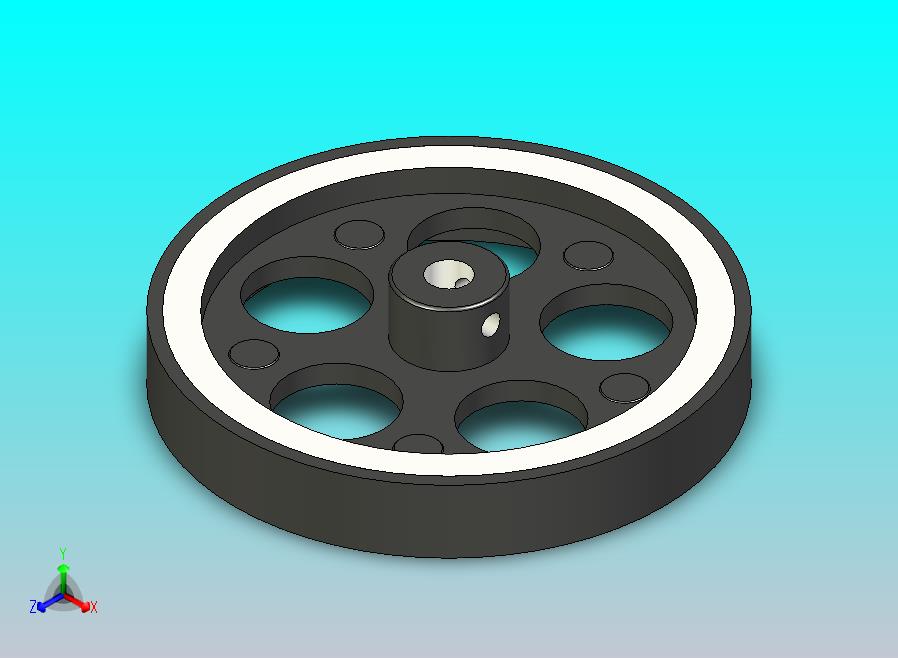 铝车轮V5 95mm（8mm）