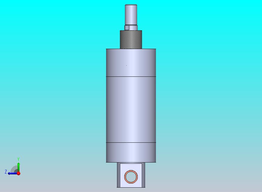 圆形气缸40x12x25毫米