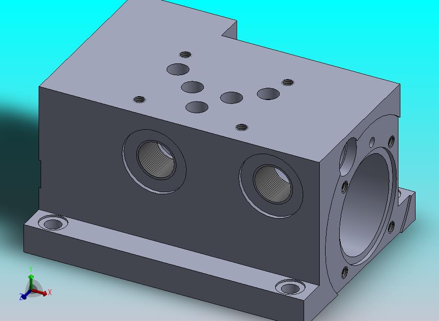 紧凑型定制液压块