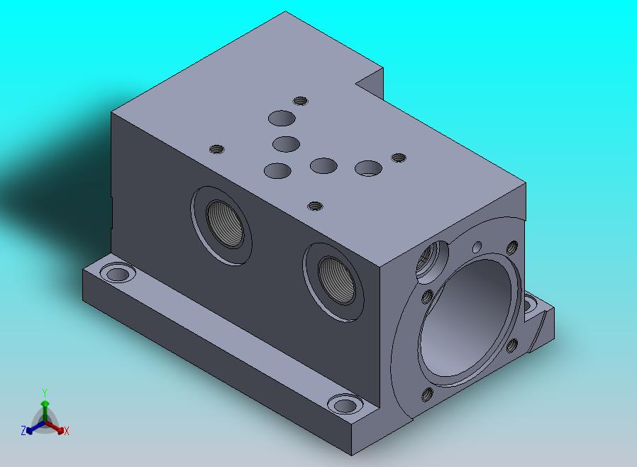 紧凑型定制液压块