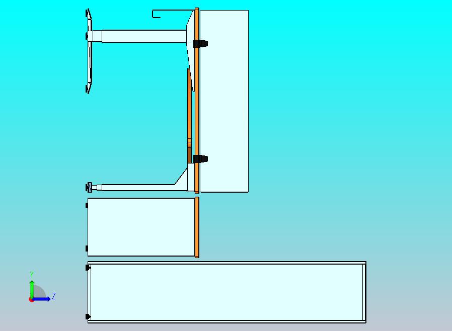 高度可调办公工作站