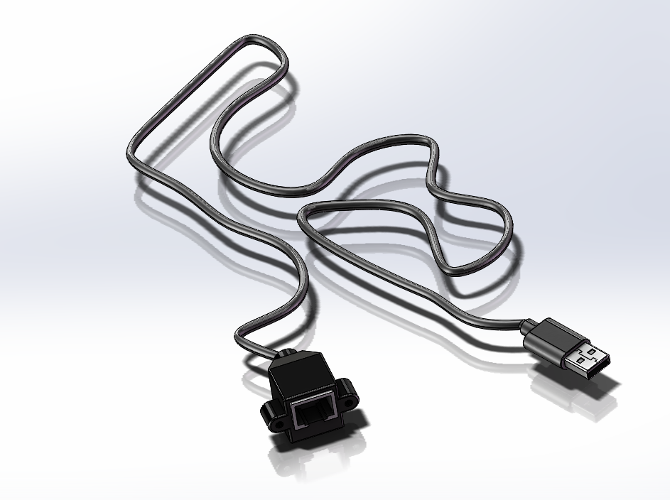 网络信号口延长线