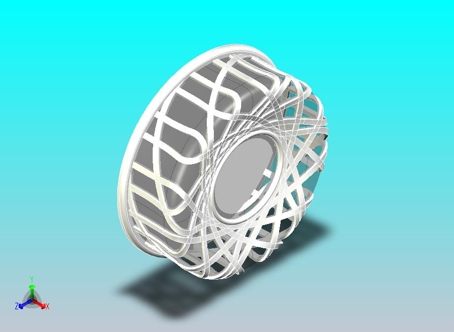 类似于鸟巢造型的烟灰缸