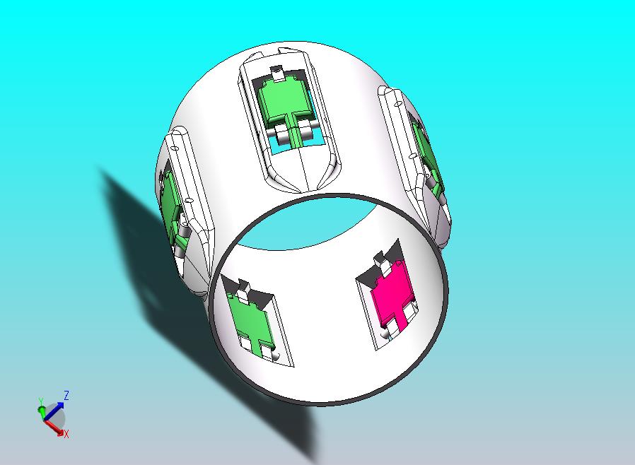 扩眼扶正器带CAD