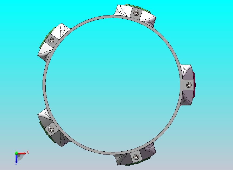 扩眼扶正器带CAD