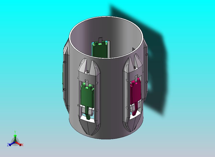 扩眼扶正器带CAD