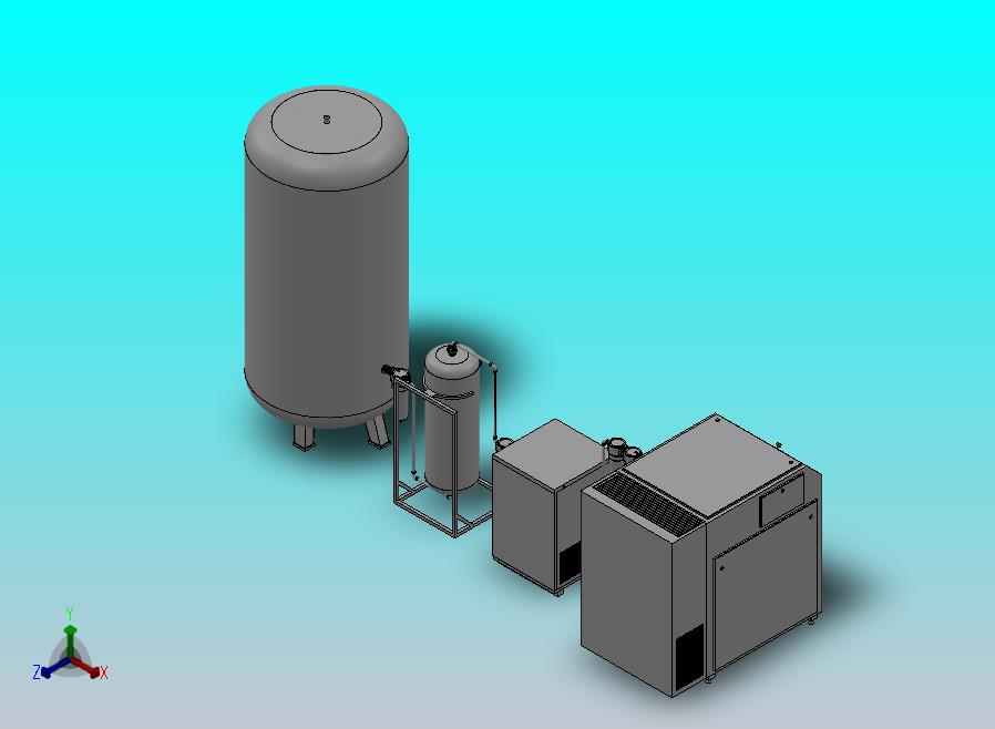 空压机管道系统