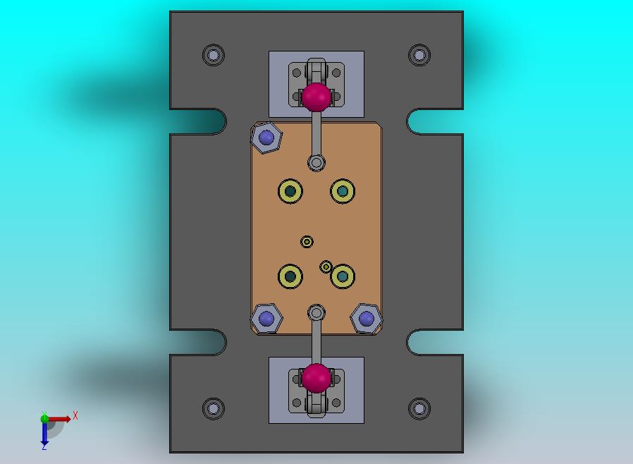 简单的夹具和夹具