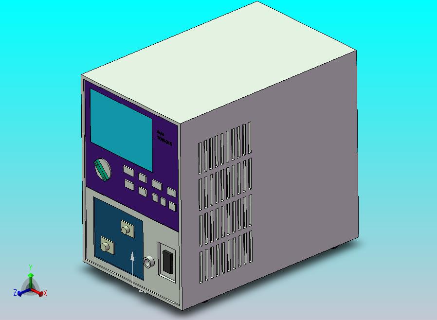 脉冲电源三维模型