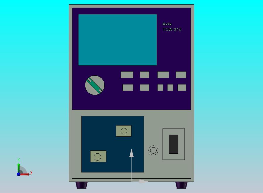 脉冲电源三维模型