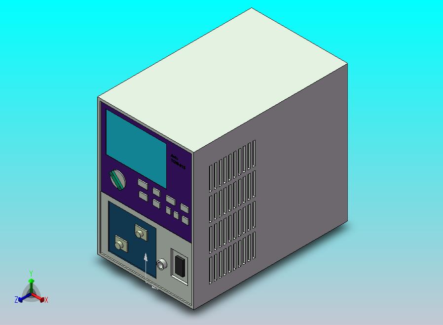 脉冲电源三维模型